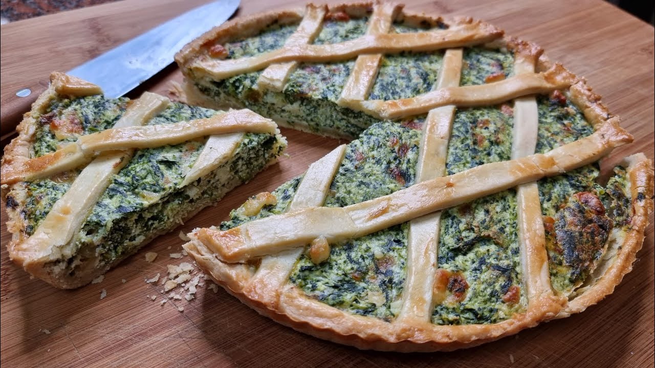 Torta Rustica Ricotta e Spinaci