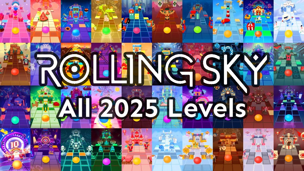 Rolling Sky All 2025 Levels