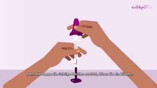 Evalyn Brush Anweisungen für den Test zu Hause (Deutsch) - Selbstentnahme von HPV-Proben