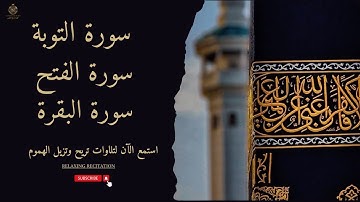 سورة التوبة _ سورة البقرة _ سورة الفتح
