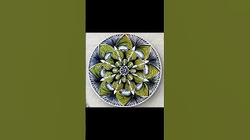 For full video watch - Pattern 1019 on my YouTube channel #art #zentangle #doodle #pattern #drawing