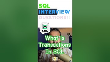 What is Transactions in SQL | #sql #sqlinterviewquestionsandanswers