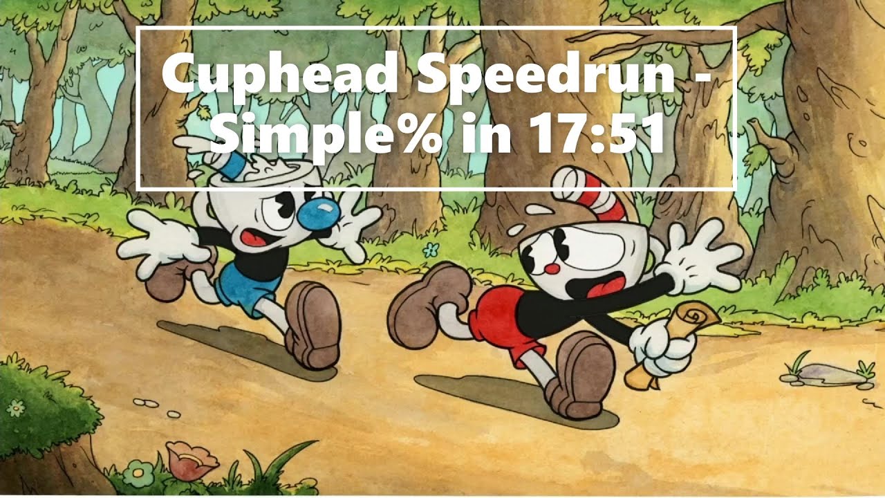 Version 1.1+ in 38:52 by Dashaque - Cuphead - Speedrun