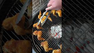 malcom style hot bbq wings | HowToBBQRight Shorts by HowToBBQRight 28,391 views 8 months ago 1 minute, 20 seconds
