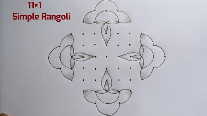 Karthigai Madham Simple Villaku Kolam 11×1 🌺 Diya Muggulu 🌺 Simple Deepam Muggulu 🌺Beautiful Rangoli