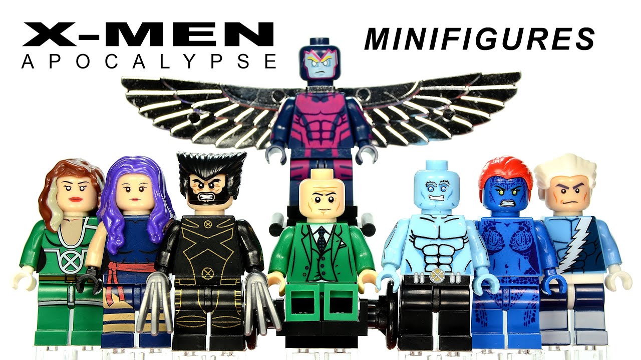Magneto Maßgeschneidert Minifigur Passt Lego Toy Marvel X-Men Apocalypse X268 