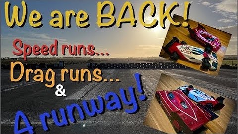 I’ve got a runway! Arrma V2 limitless and a scorched fc-100 gt build-speedruns and drag runs.