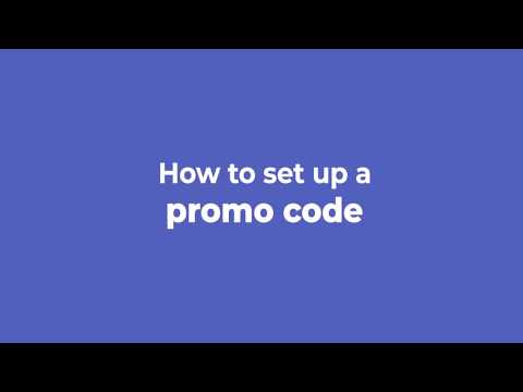 Easy guide to setup a promo code on your online marketplace