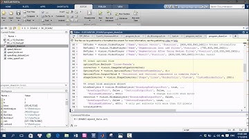 video demo car speed determination using image processing with Matlab