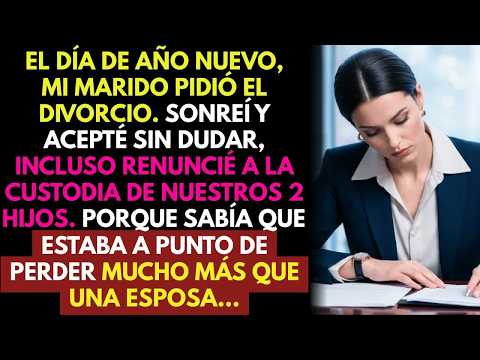 En Año Nuevo pidió el divorcio💔 Sonreí😏 Acepté todo… hasta renunciar a mis 2 hijos👋