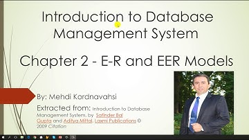 Chapter 2 Movie 2  Introduction to Database Management System - E R and EER Models