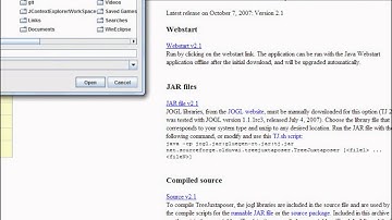 05 JContextExplorer : Export a Context Tree