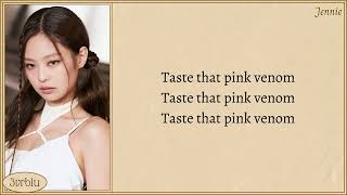 Blackpink Pink Venom Easy Lyrics