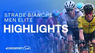 Strade Bianche Men Elite 2024 Race Highlights | Eurosport Cycling image