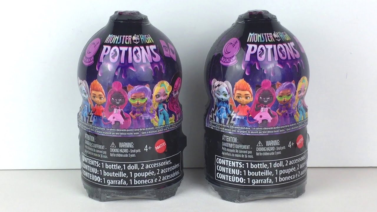 モンスターハイ( *´艸｀)ロシェ Monster High Potions Crystal Ball Series ~ Mini Figure Reveal