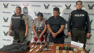 PAREJA DE ESPOSOS DEDICADOS A LAS VACUNAS Y EXTORSIÓN FUERON ATRAPADOS EN EL NORTE DE GUAYAQUIL