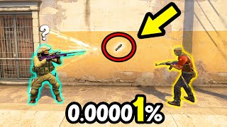 0.00001% CHANCE MOMENTS! - CS:GO BEST ODDSHOTS #733