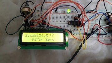 pic microcontroller termometre yapma Pic Programlama ccs c 16f628a