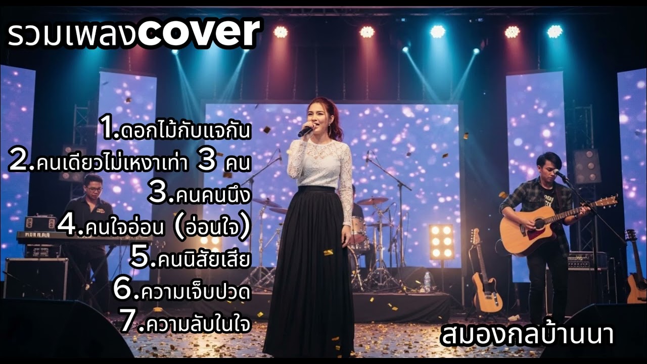 รวมเพลง Cover ซึ้งๆ ฟังแล้วใจละลาย | สมองกลบ้านนา