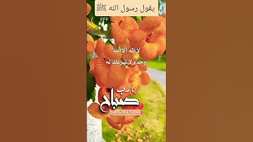 🌹#اكسبلور 🌹#اذكار 🌹#الصباح🌹 : يقول🌹 سول الله ﷺ 🤲