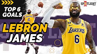 TOP SCORE OF LEBRON JAMES OF ALL TIME