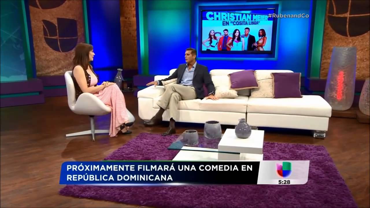 Entrevista a Christian Meier - Programa ' Rubén&Co' - Univisión PR
