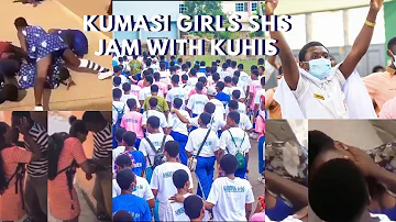 WOW🤩Kumasi girls SHS And KUHIS JAM Together#viral