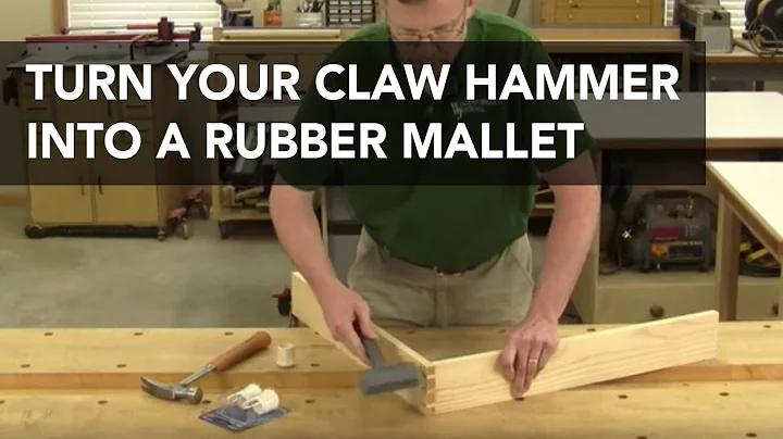 Simple Tip to Turn Your Claw Hammer into a Rubber Mallet