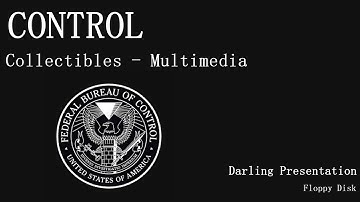 CONTROL - Floppy Disk (Darling Presentation 11.15)