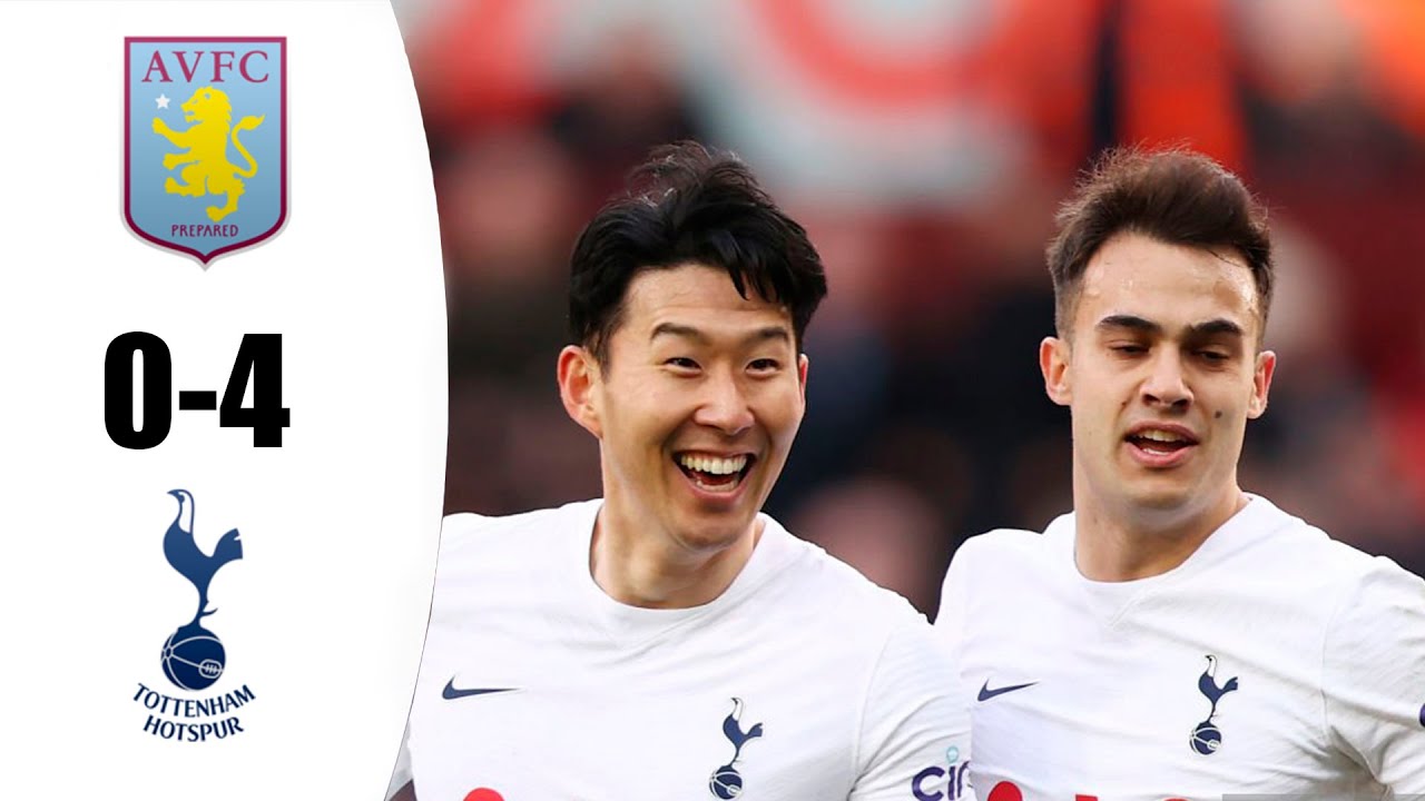 Aston Villa vs Tottenham 04 Highlights Premier League 2021/2022