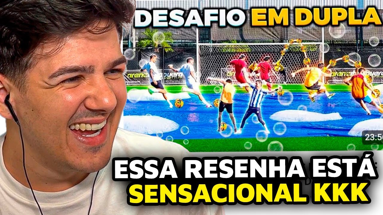 DESAFIO EM DUPLAS!! *OS DOIS TEM QUE FAZER O GOL 🤯 DEU TRETA ENTRE AS DUPLAS 🤬 - wardi REACT!
