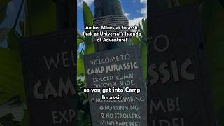 Exploring Hidden Amber Mines In Juric Park At Universal