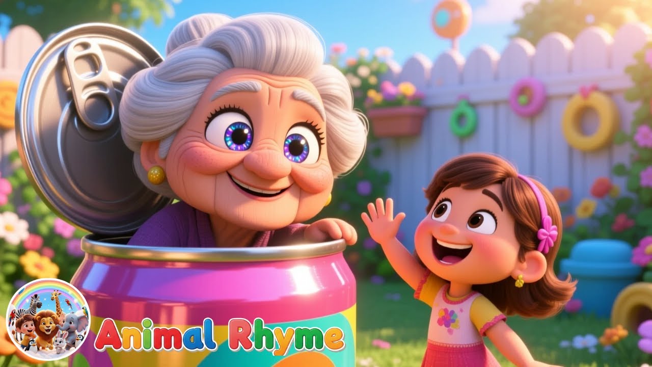 Old Woman Lived in a Can | Bella’s Fun Shiny Tin House & Kindness Song