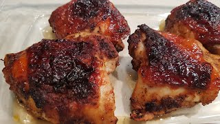 BBQ Chicken Cooked in an Air Fryer