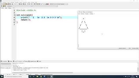Programmazione C: Lezione 3 Esercitazioni printf - sequenze di Escape