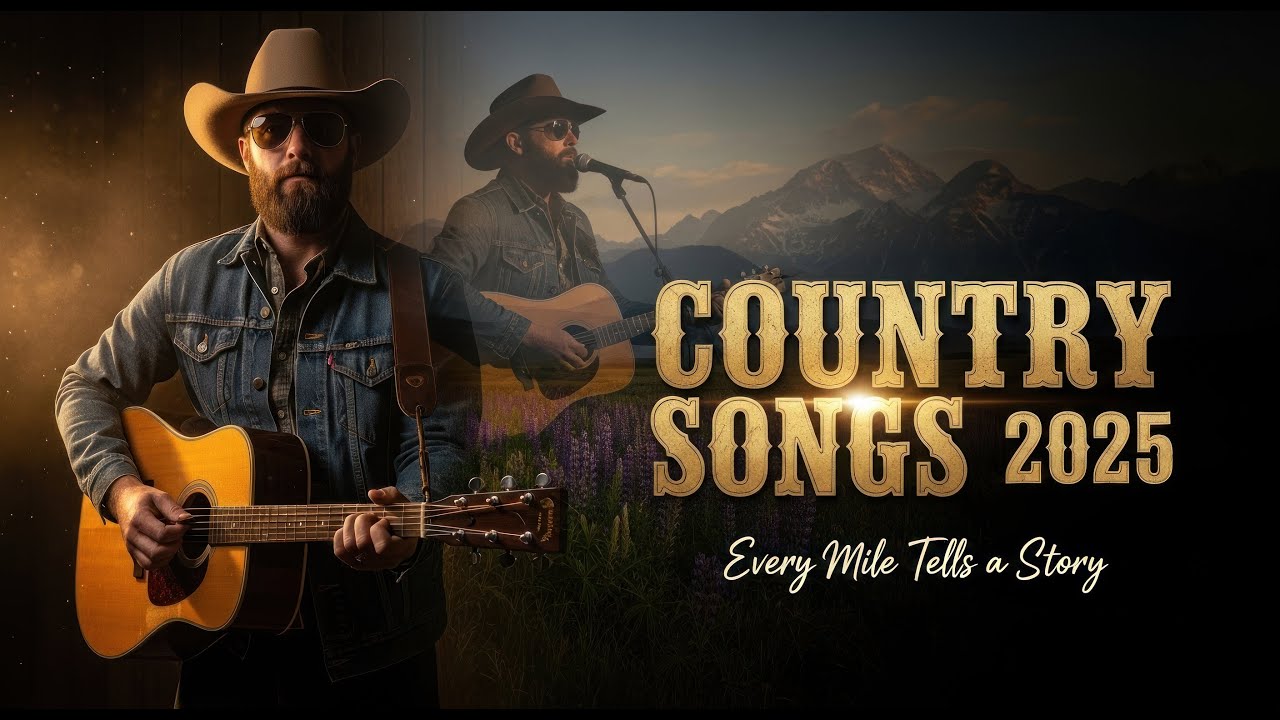 Country Music 2025 Playlist – Life on the Backroad