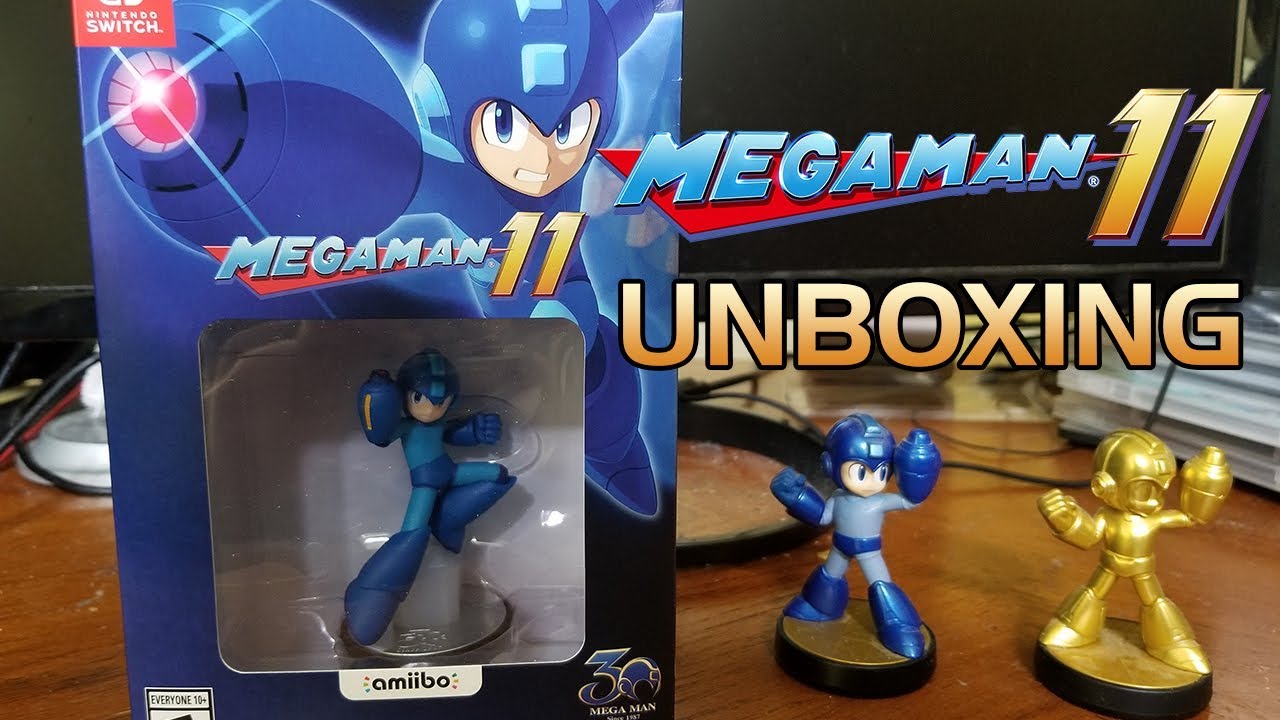 Mega Man 11 - amiibo Edition Unboxing! (Nintendo Switch) - YouTube