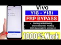 ViVO Y18, Y18i, Y18e, Y18t FRP Bypass 2025 Android 14 Without Pc | Settings Not Open