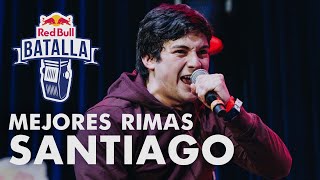 MEJORES RIMAS SANTIAGO 2022 | Red Bull Batalla
