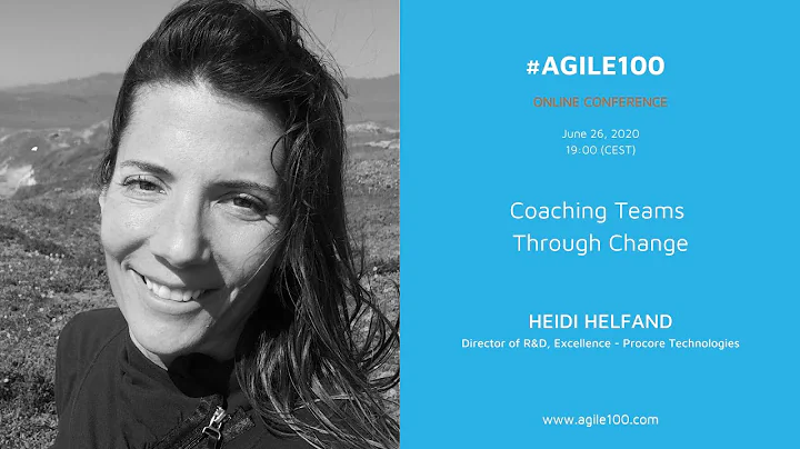 Heidi Helfand Session Agile100 Event June: Coachin...
