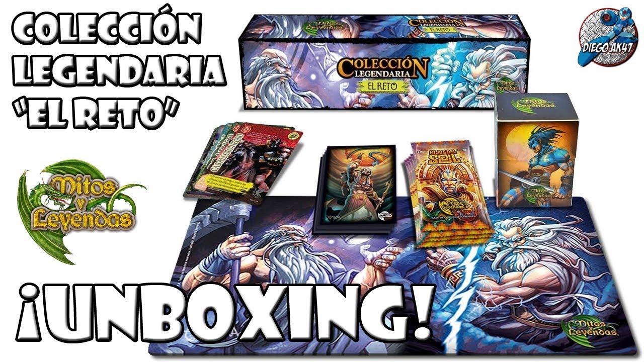 [UNBOXING] Colección Legendaria El Reto / Mitos y Leyendas: Primera Era ...