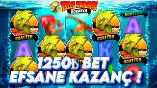 SLOT OYUNLARI 🐟 BIG BASS BONANZA 1250₺ BET EFSANE KAZANÇ