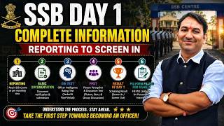 SSB Interview Day 1: Document Verification to PPDT