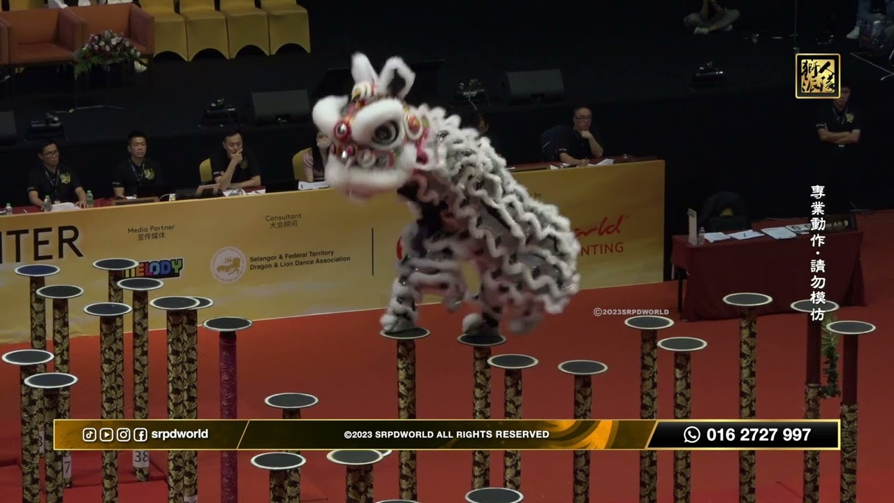 14th Genting World Lion Dance Championship Preliminary Day 1 - China Lingnan Lion Dance