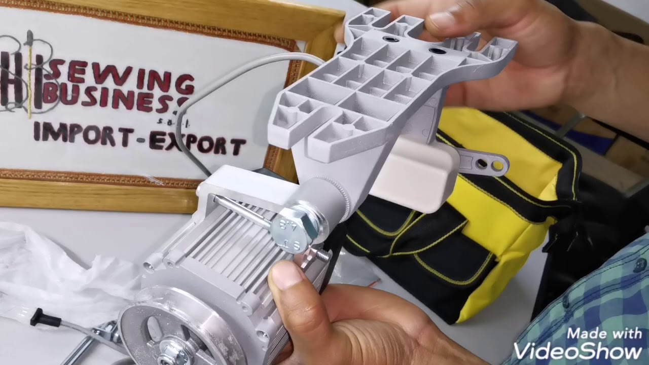 تركيب المحرك الصامت و الذكي الدي تشتغل به الاستادة مريم الرميلي.