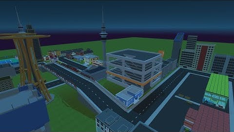 Simple sandbox 2 New showcase map City (Only save map download) #ssb2