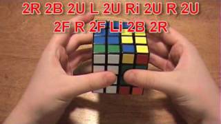 A two part video on to solve the rubik's revenge. algorithms used: 2r
2u 2d r 2f fi u ri f 2b l li 2uu 2ll ...