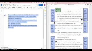 Formatting an MLA Works Cited Page using Google Docs 8th and 9th edition format