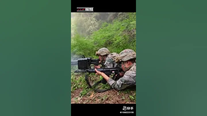 Chinese army heavy machine gun - DayDayNews