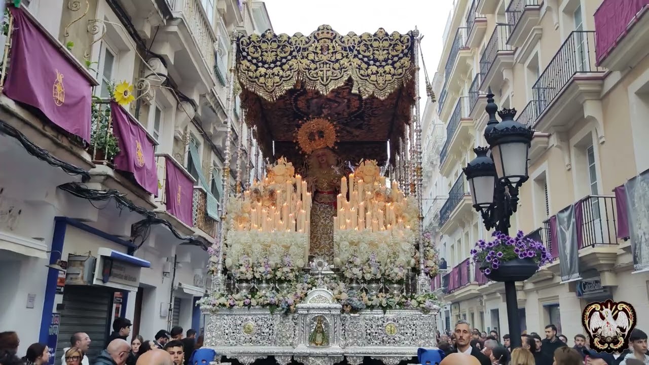 Rosario (El Perdón), c/ Nueva de regreso, Madrugá Cádiz 2025